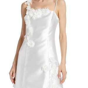 Elliatt White Bridal Mini Dress